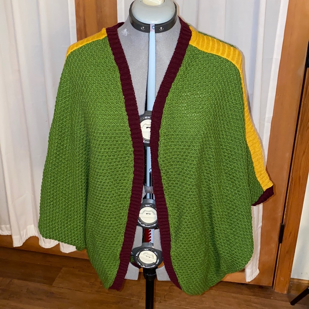 Mandalorian Elhoffer Design oversized dolman sleeve sweater